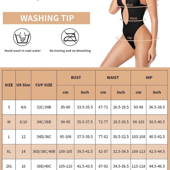 ▪️ Shapewear- Build in Bra Open-back Bodysuits - Picture 7 of 7